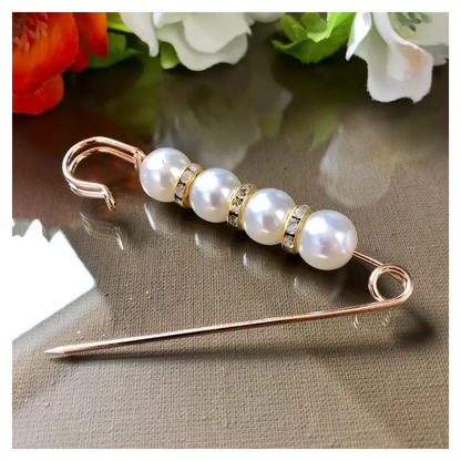 Elegant High-Grade Jewelry Waist Pin